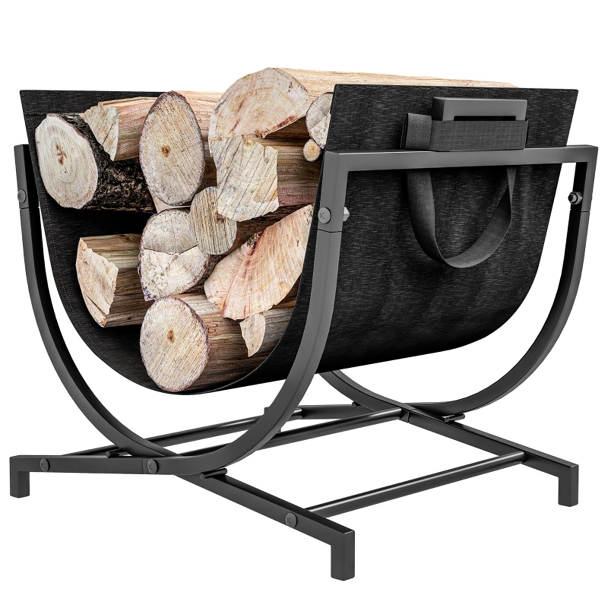 Outdoor Furniture Heavy - Stojak na drewno do kominka ogrodowego,