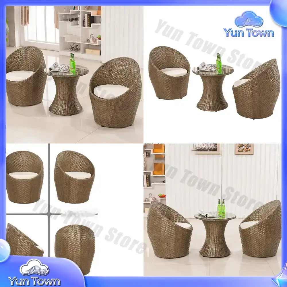 Outdoor Furniture Vietnam - Zestaw mebli ogrodowych: stół i krzesła,