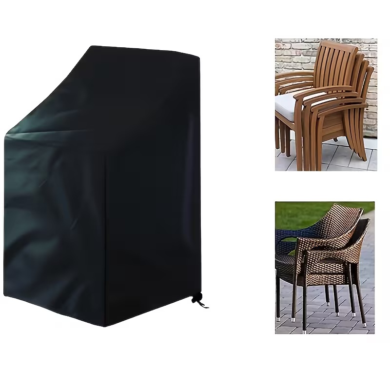 Outdoor Furniture With Covers - 1 szt. Wytrzymały pokrowiec na krzesło