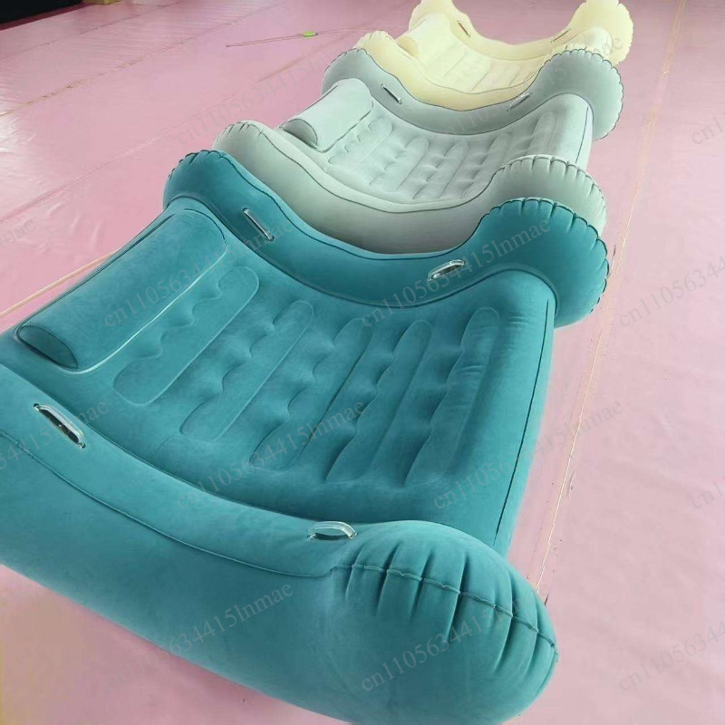 Outdoor Furniture Europe - Fotel bujany dmuchany z flokowanym wykończeniem