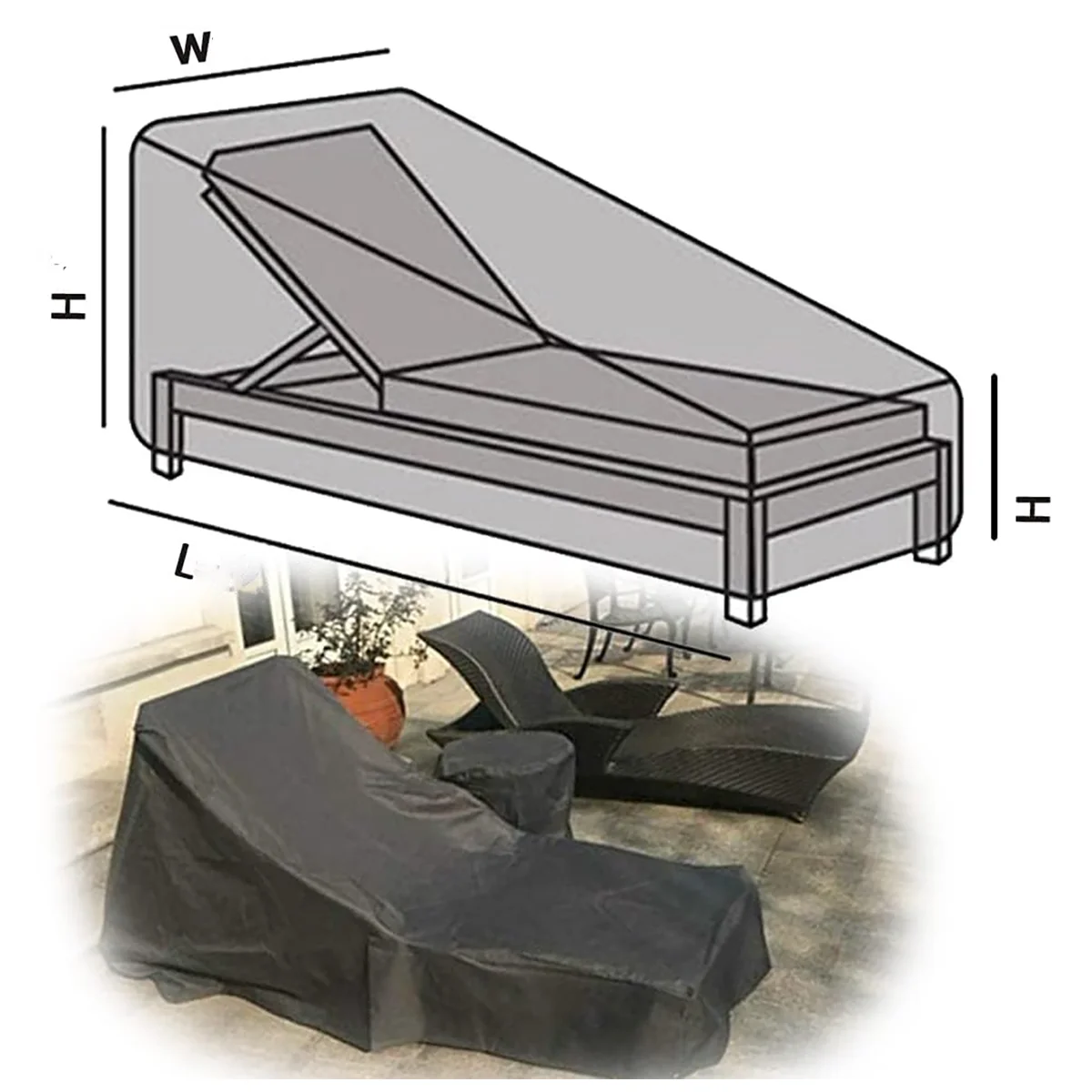 Pokrowiec na leżak z tkaniny O – Outdoor Furniture Fabric recenzja i cena