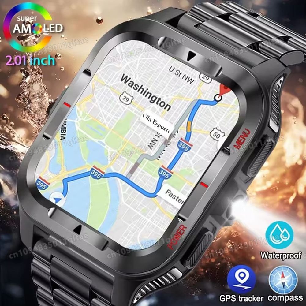 Wytrzymały wojskowy smartwatch – Outdoor Rug Waterproof recenzja i cena