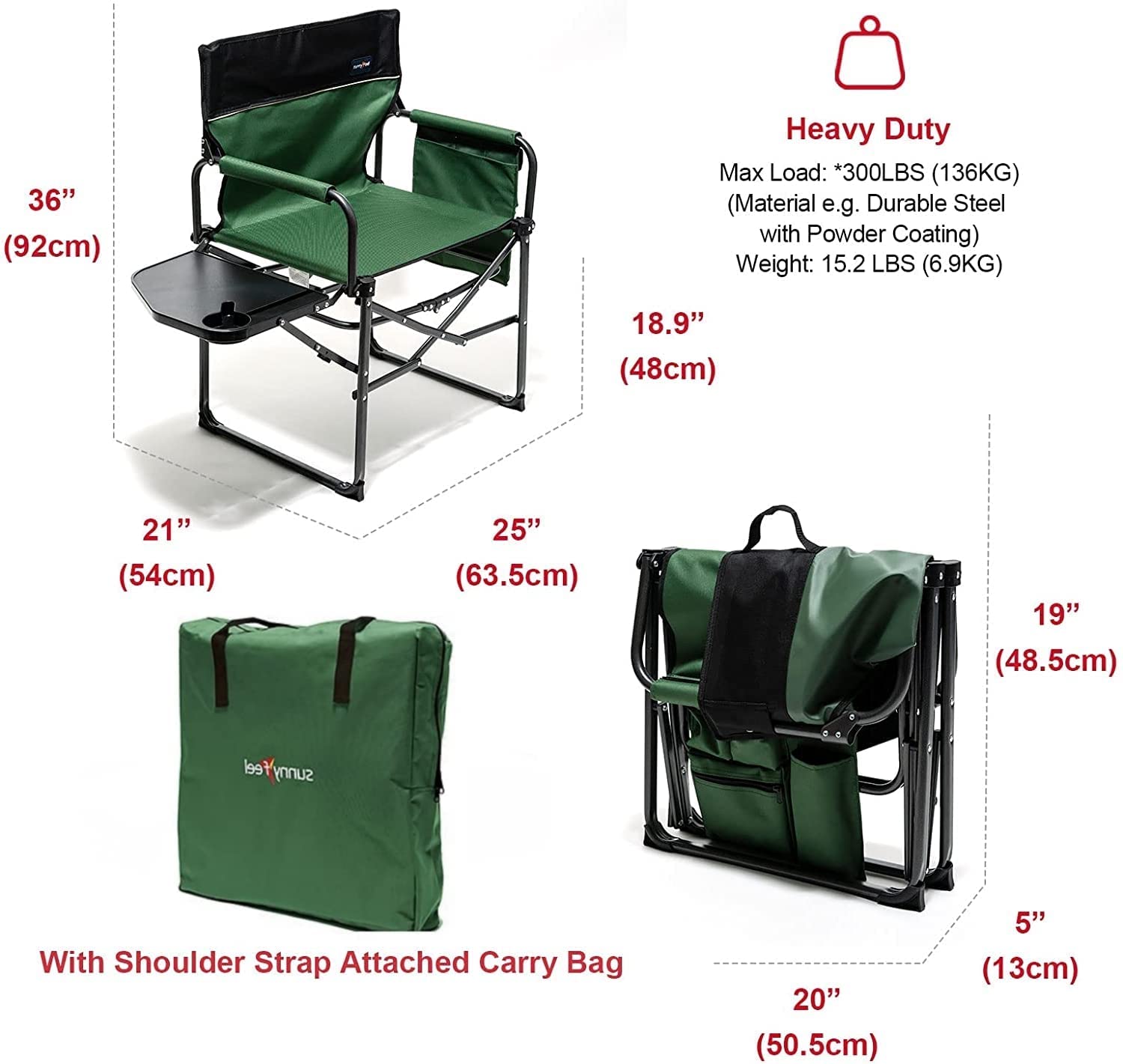 Składane krzesło reżyserskie k – Outdoor Furniture Warehouse recenzja i cena