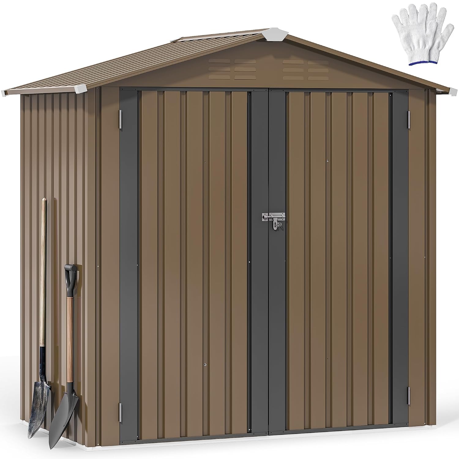 Metalowy schowek ogrodowy 6x4  – Outdoor Furniture Heavy recenzja i cena