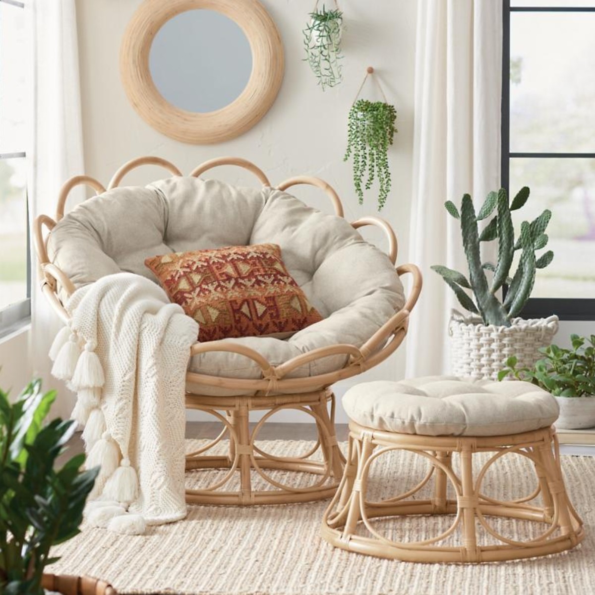 # Krzesło Papasan z rattanu w  – Outdoor Furniture Vietnam recenzja i cena