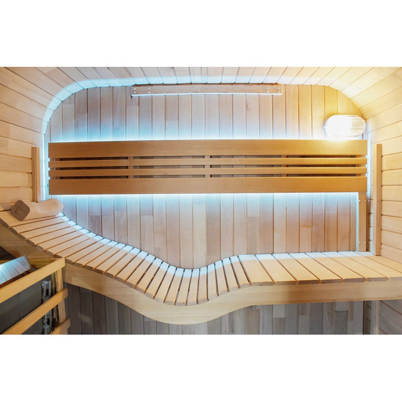 Zewnętrzna sauna w stylu nowoc – Outdoor Furniture Europe recenzja i cena