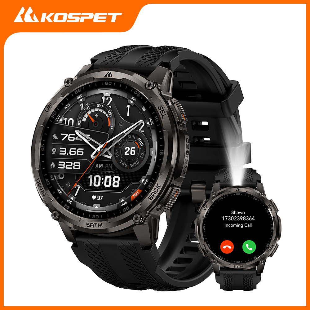 KOSPET TANK T4C Smartwatch Męs – Outdoor Rug Waterproof recenzja i cena