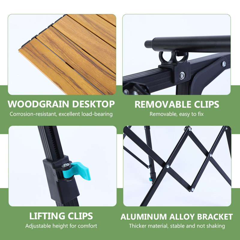 Regulowany stół ze stopu alumi – Outdoor Furniture Warehouse recenzja i cena