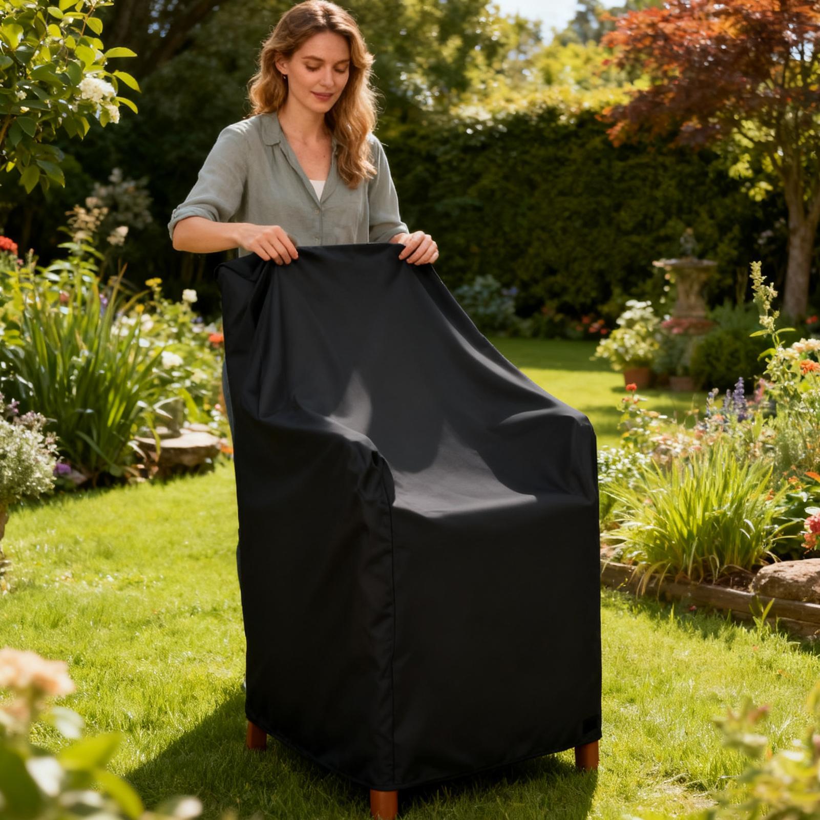 Pokrowiec na krzesło ogrodowe, – Outdoor Furniture With Covers recenzja i cena
