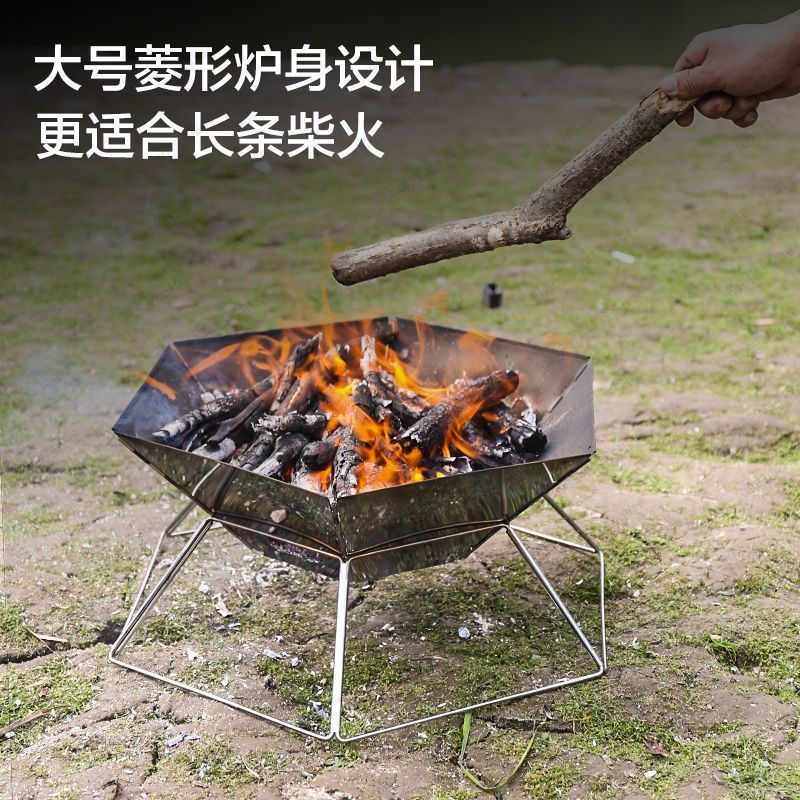 Przenośny piec na drewno, pale – Patio Heater Standing recenzja i cena