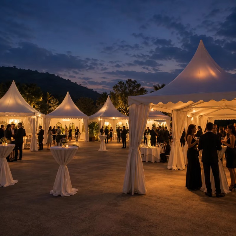 Konfigurowalny biały namiot pa – Outdoor Furniture Fabric recenzja i cena